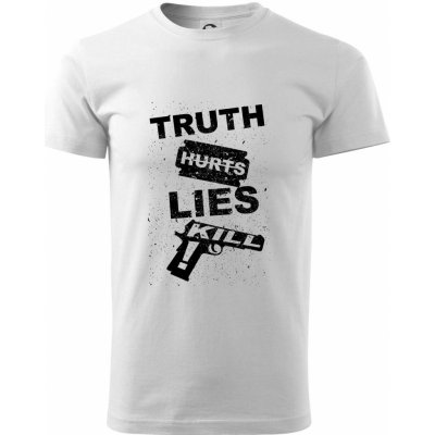 Truth Hurts lies kils klasické pánské triko bílá