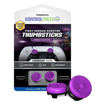 Kontrolfreek FPS Frenzy fialová / Tlačítka pro PS5 ovladač (6100-PS5) – Zboží Mobilmania