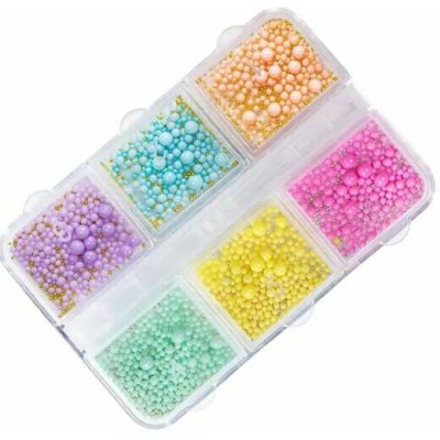 Starnails 3D ozdoby na nehty mix perliček bulion 02 – Zboží Dáma
