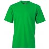 Pánské Tričko James & Nicholson tričko Round Heavy zelená Irská