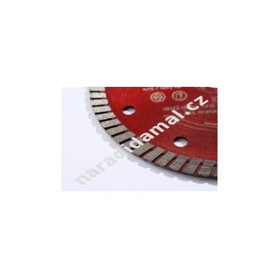 Kotouč řezný diamant GENT SD-UT 180mm turbo slim (červený) – Zboží Dáma
