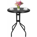 SPRINGOS BISTRO GF1010-XG Zahradní stolek 60 cm, černý – Zboží Dáma SPRINGOS BISTRO GF1010-XG Zahradní stolek 60 cm, černý – Zboží Dáma