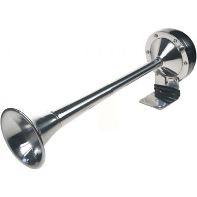 Singl-fanfára chrom, 12V, 490mm elektromagnetická | Zboží Auto