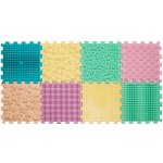 Ortek "Masážní ortopedická podložka Puzzle Mix" 8 modulů – Zboží Dáma