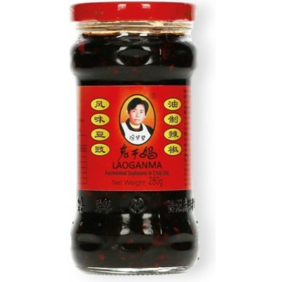 LAO GAN MA Konzervované černé fazole v chilli oleji 280 g – Zboží Mobilmania