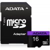 Paměťová karta ADATA microSDHC 16 GB Class 10 AUSDH16GUICL10-RA1