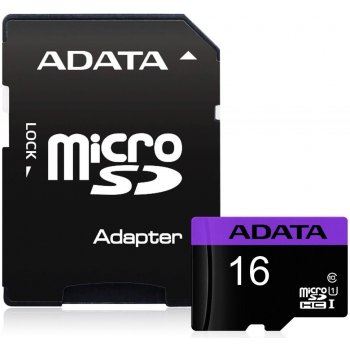 ADATA microSDHC 16 GB Class 10 AUSDH16GUICL10-RA1