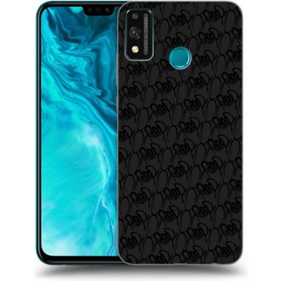 Pouzdro Picasee silikonové Honor 9X Lite - Separ - Black On Black 2 černé – Zboží Mobilmania