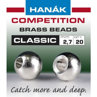 Hanák Competition Klasické Mosazné Hlavičky Stříbrné 2,7 mm – Hledejceny.cz