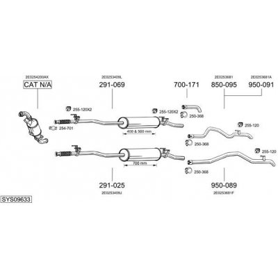 BOSAL BS 900-009 – Hledejceny.cz