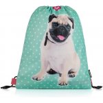 Oxybag Isha My love pet zelený s obrázkem mopslíka – Hledejceny.cz