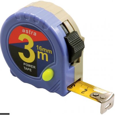 Astra Metr svinovací 3mx16mm – Zbozi.Blesk.cz