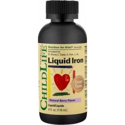 ChildLife Liquid Iron Tekuté železo Natural Bobule 118 ml – Hledejceny.cz