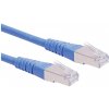 síťový kabel Roline 21.15.1404 S/FTP patch, kat. 6, 20m, modrý