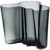 Váza Váza Alvar Aalto 160mm, tmavě šedá