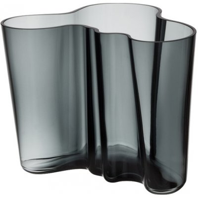 Váza Alvar Aalto 160mm, tmavě šedá – Hledejceny.cz