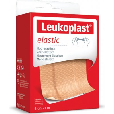 Leukoplast elastic náplast 6 cm x 1 m