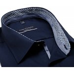 Casa Moda Comfort Fit košile tmavě modrá s modrým vnitřním límcem a manžetou – Zbozi.Blesk.cz