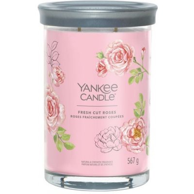 Yankee Candle Signature Fresh Cut Roses YC Signature tumbler 568g – Zbozi.Blesk.cz