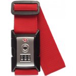 Worldpack Bezpečnostní popruh na zavazadlo s TSA zámkem červená – Zbozi.Blesk.cz