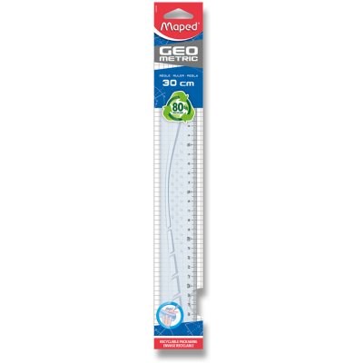 Maped Geometric 242030 plastové pravítko 30 cm – Zboží Živě