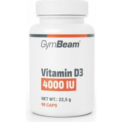 GymBeam Vitamín D3 4000 IU 90 kapslí – Hledejceny.cz