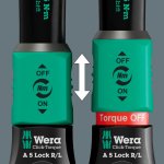 Wera momentový klíč Wera Click-Torque Lock A 5 R/L s přepínací ráčnou 1/4" 075693 – Zboží Dáma