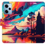 Pouzdro iSaprio Flip s kapsičkami na karty - Colorful Mountains 02 Xiaomi Redmi Note 12 Pro 5G / Poco X5 Pro 5G – Hledejceny.cz