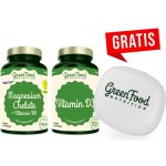 Greenfood Nutrition Magnesium Chelát + Vitamin B6 90 kapslí + Vitamin D3 60 kapslí – Hledejceny.cz