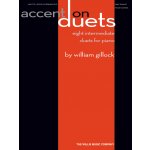 ACCENT ON DUETS by William Gillock 1 klavír 4 ruce – Zboží Mobilmania