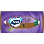 Zewa Softis papírové kapesníčky v krabičce levadule pomeranč 4-vrstvé 80 ks – Zboží Dáma