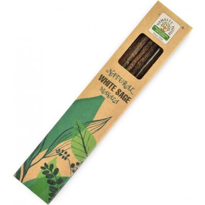 Namaste India Botanics Vonné tyčinky White Sage Masala natural 9-11 ks – Zboží Dáma