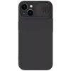 Pouzdro a kryt na mobilní telefon Apple Nillkin CamShield Silky Silicone iPhone 14/13 classic černé)