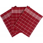 Sleep-well Pozitiv 50x70 cm 3 ks vínová/bílá – Zboží Dáma