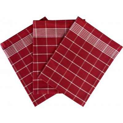 Sleep-well Pozitiv 50x70 cm 3 ks vínová/bílá – Zboží Dáma