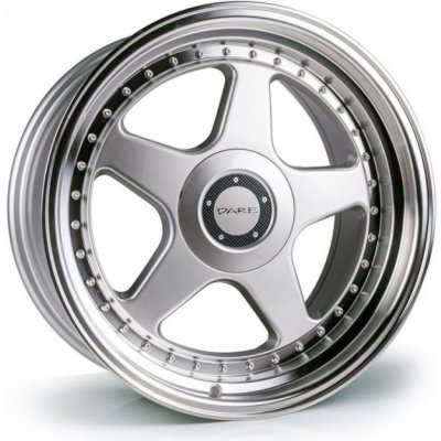 Dare F5 7,5x17 4x108 ET35 silver polished – Hledejceny.cz