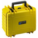 B&W Outdoor Case Type 2000 yellow, padded 2000/Y/RPD – Zboží Mobilmania