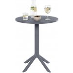 Design-Shop Kulatý stůl Lacota 60 cm antracitová – Hledejceny.cz