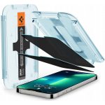 Spigen Glass tR EZ Fit Privacy 2 Pack, transparency - iPhone 15 Pro Max AGL06874 – Zboží Živě