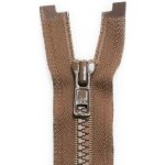 YKK VISLON® zip kostěný dělitelný, hnědý - 40 cm – Hledejceny.cz