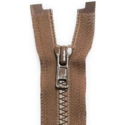YKK VISLON® zip kostěný dělitelný, hnědý - 40 cm – Hledejceny.cz