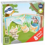 Small Foot obrázková knížka Interaktivní hra – Zboží Dáma