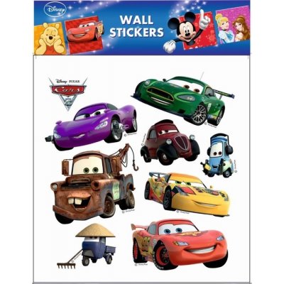 AG Design Samolepky na zeď Disney Cars 30 x 39 cm, – Hledejceny.cz