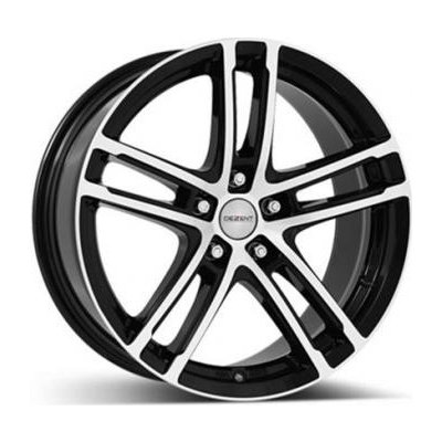 Dezent TZ 6x15 5x114,3 ET40 black polished – Zboží Mobilmania