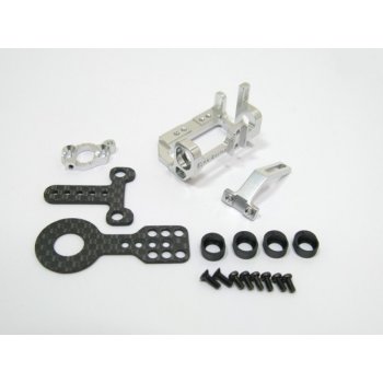 PN Racing Mini-Z V3 MR03/PNR2.5W Double A-Arm Front Suspension Silver