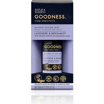 Baylis & Harding Goodness Sleep Sprej na polštář Levandule a Bergamot 100 ml