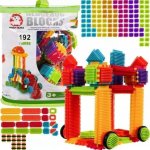 Kruzzel 20376 Barevná konstrukční stavebnice Hedgehog Blocks 192 ks – Zboží Dáma