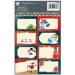 Anděl Přerov Samolepicí jmenovky na dárky s ražbou 8 ks 13 x 8,5 cm, 8 ks – Zbozi.Blesk.cz