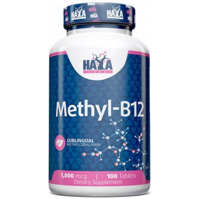 Haya Labs Methyl Vitamin B12 1000mcg 100 kapslí – Hledejceny.cz