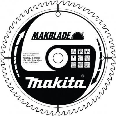 Makita B-08925 Pilový kotouč 255x30mm 32 zubů – Zboží Mobilmania